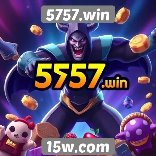 Variedade de jogos disponíveis em 5757.win